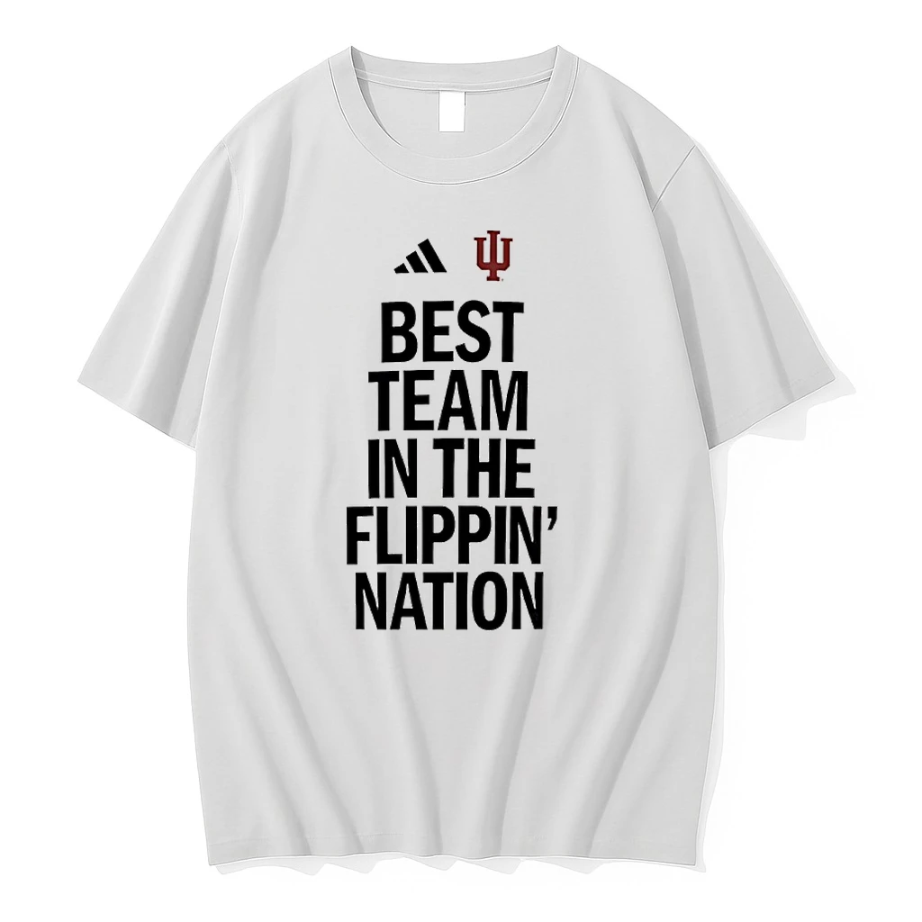 Indiana Hoosiers Cfp 2025 National Champions Best Team In The Flippin Nation Shirts