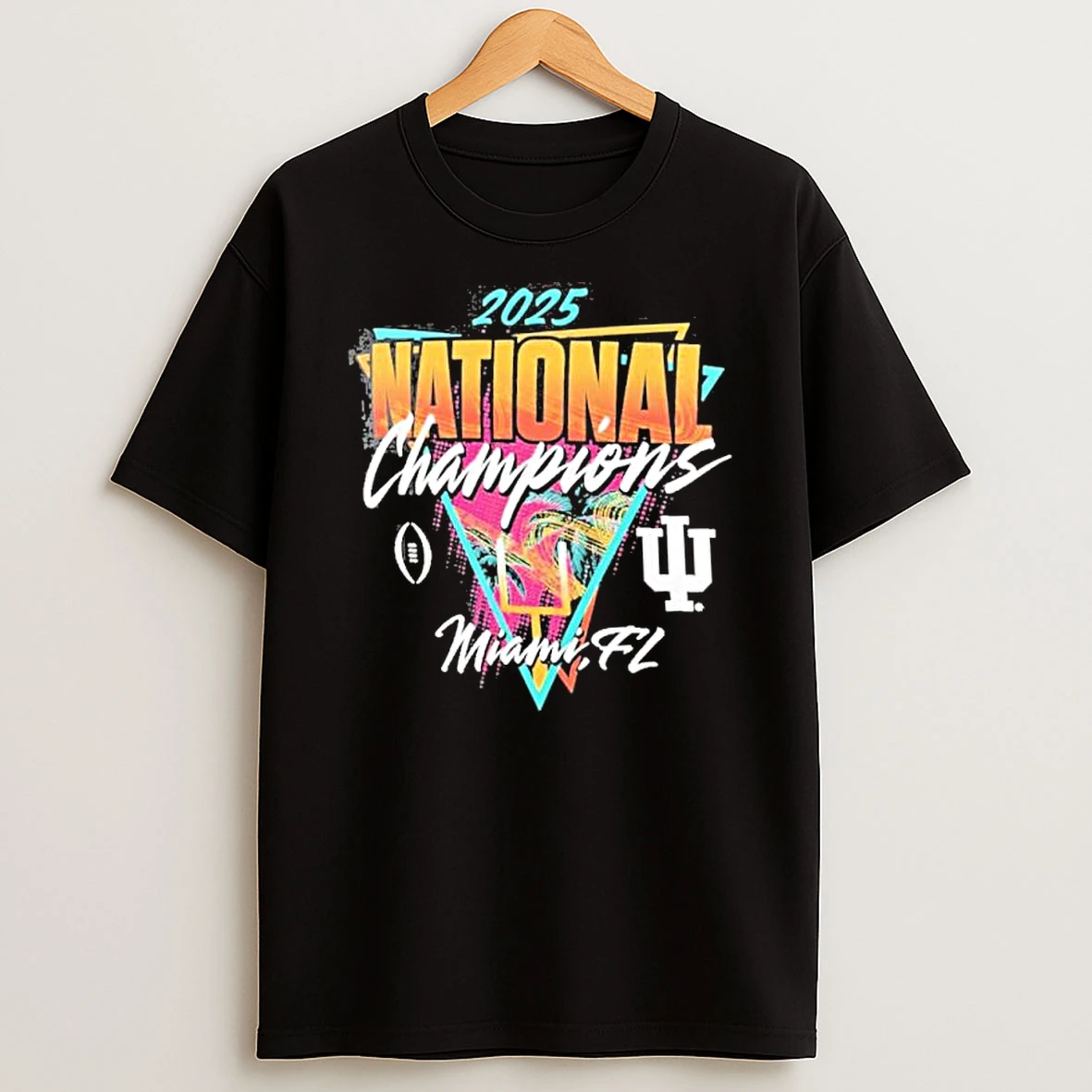 Indiana Hoosiers Cfp 2025 National Champions Miami Fl Retro Shirts