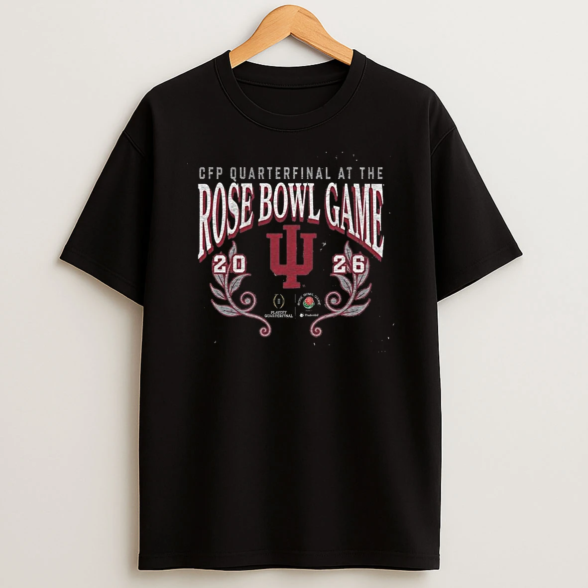 Indiana Hoosiers Cfp Quarterfinal At The 2026 Rose Bowl Game Acid Wash Shirts