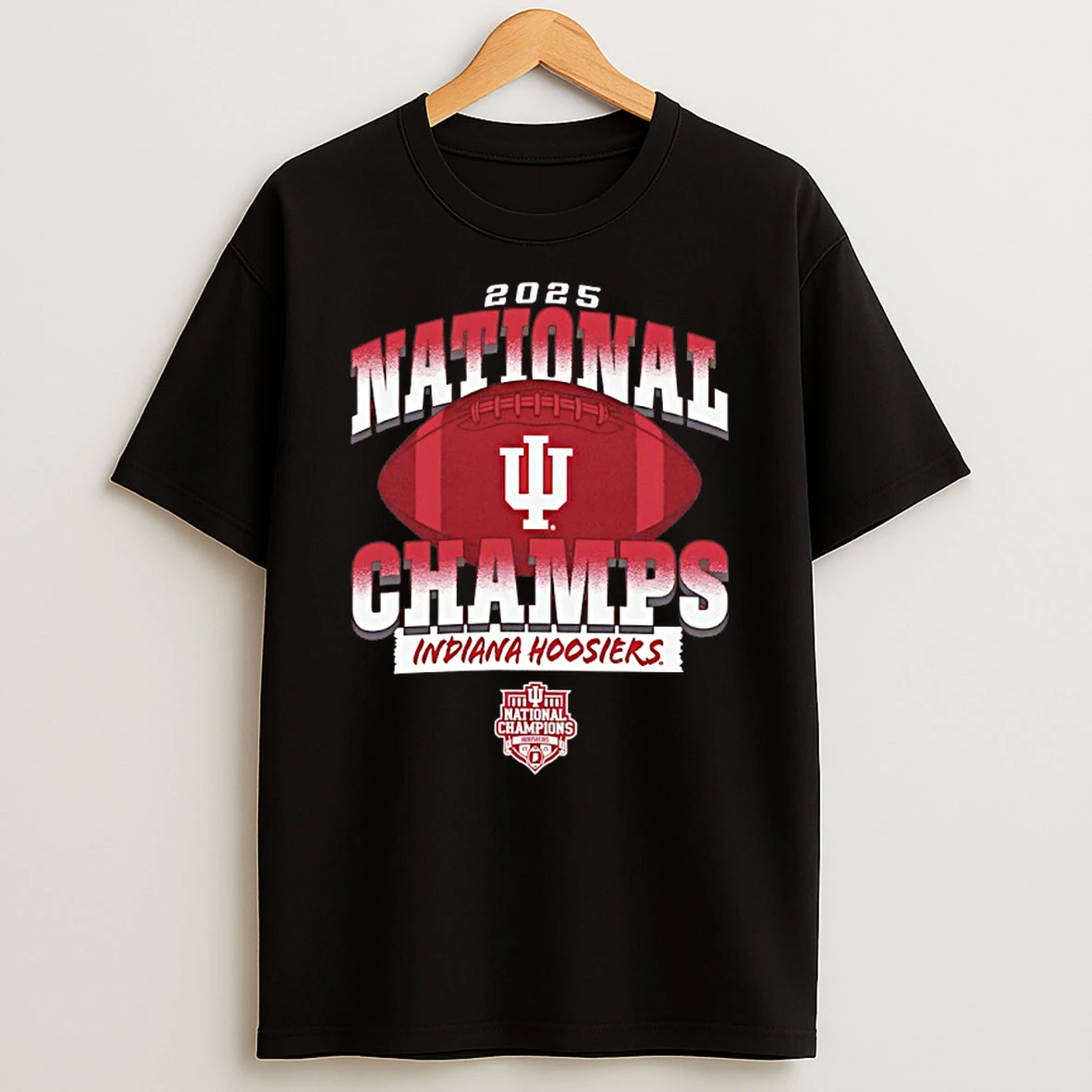 Indiana Hoosiers Champion Cfp 2025 National Champions Shirts