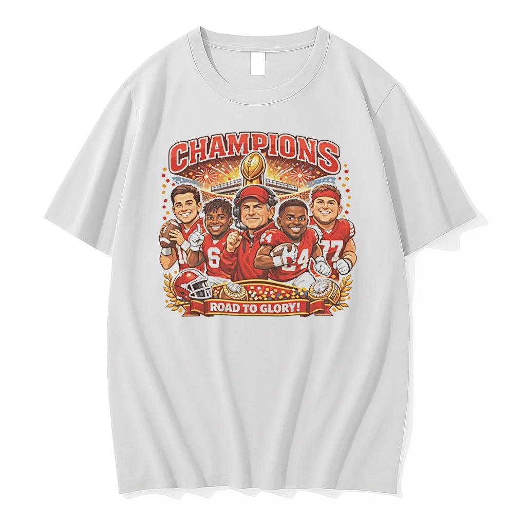 Indiana Hoosiers Championship 2026 Road To Glory Ui Players Caricature Shirts