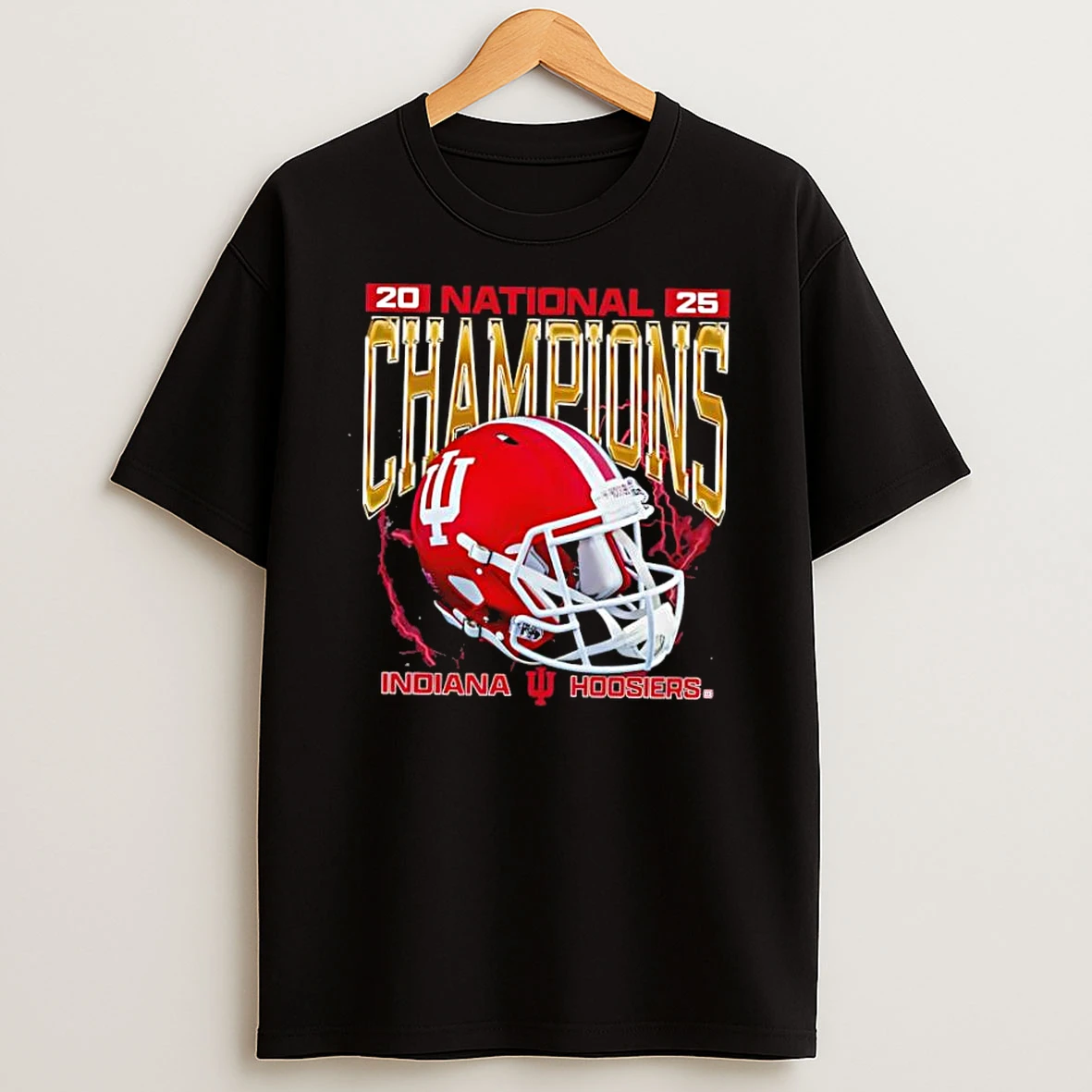 Indiana Hoosiers Champs Vintage Helmet Shirts