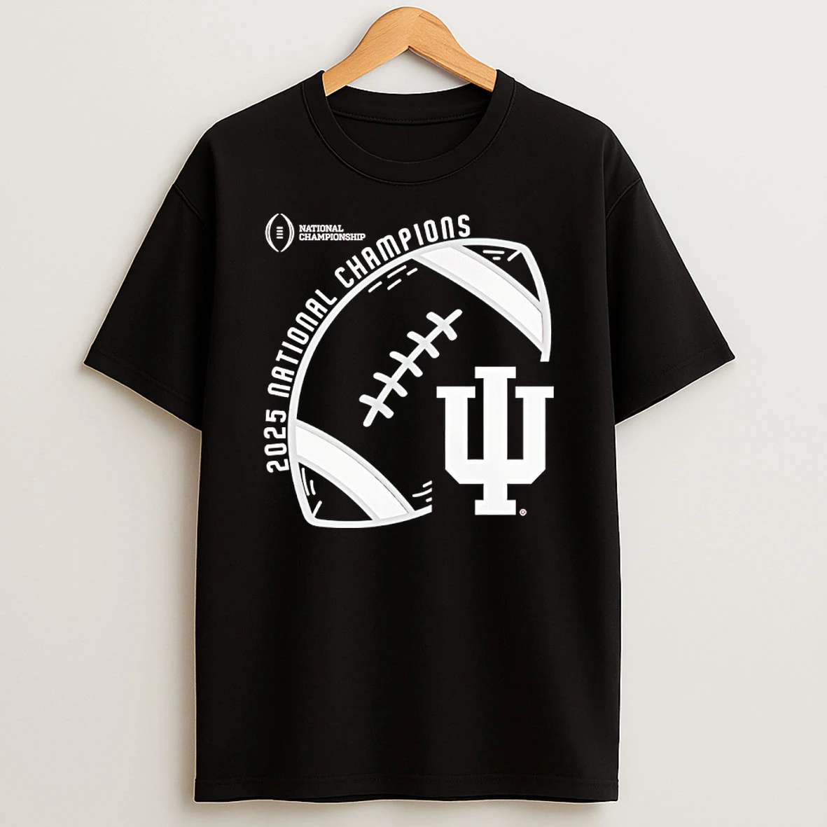 Indiana Hoosiers College Football Playoff National Champions Logo 2025 Shirts