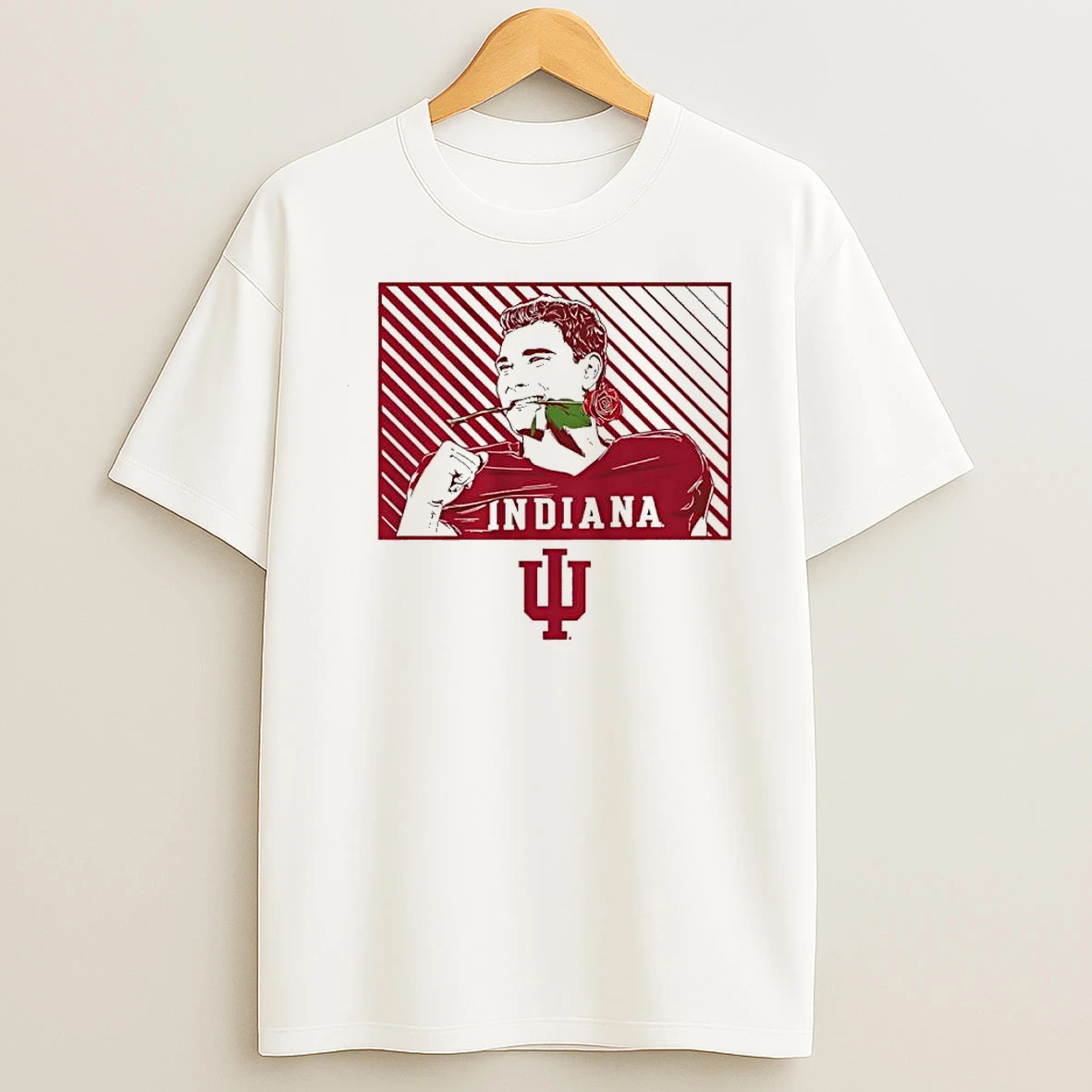 Indiana Hoosiers Fernando Mendoza Roses Shirts