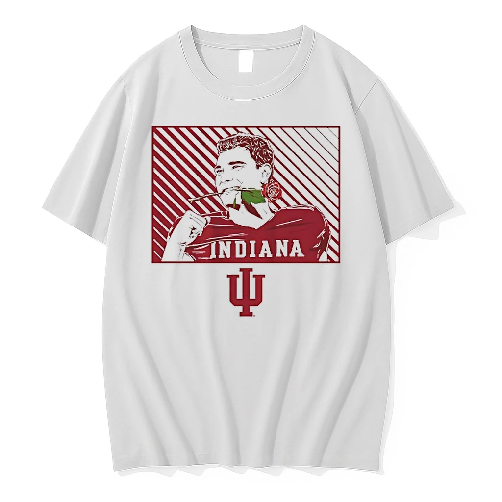 Indiana Hoosiers Fernando Mendoza Roses Graphic Shirts