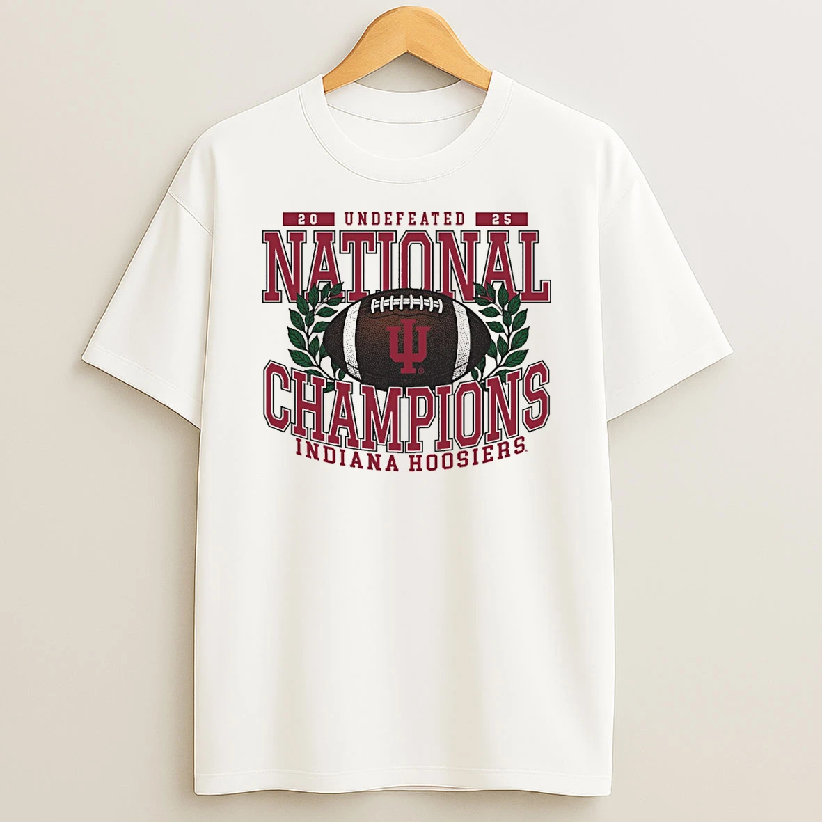 Indiana Hoosiers Football 2025 Undefeated National Champions Shirts