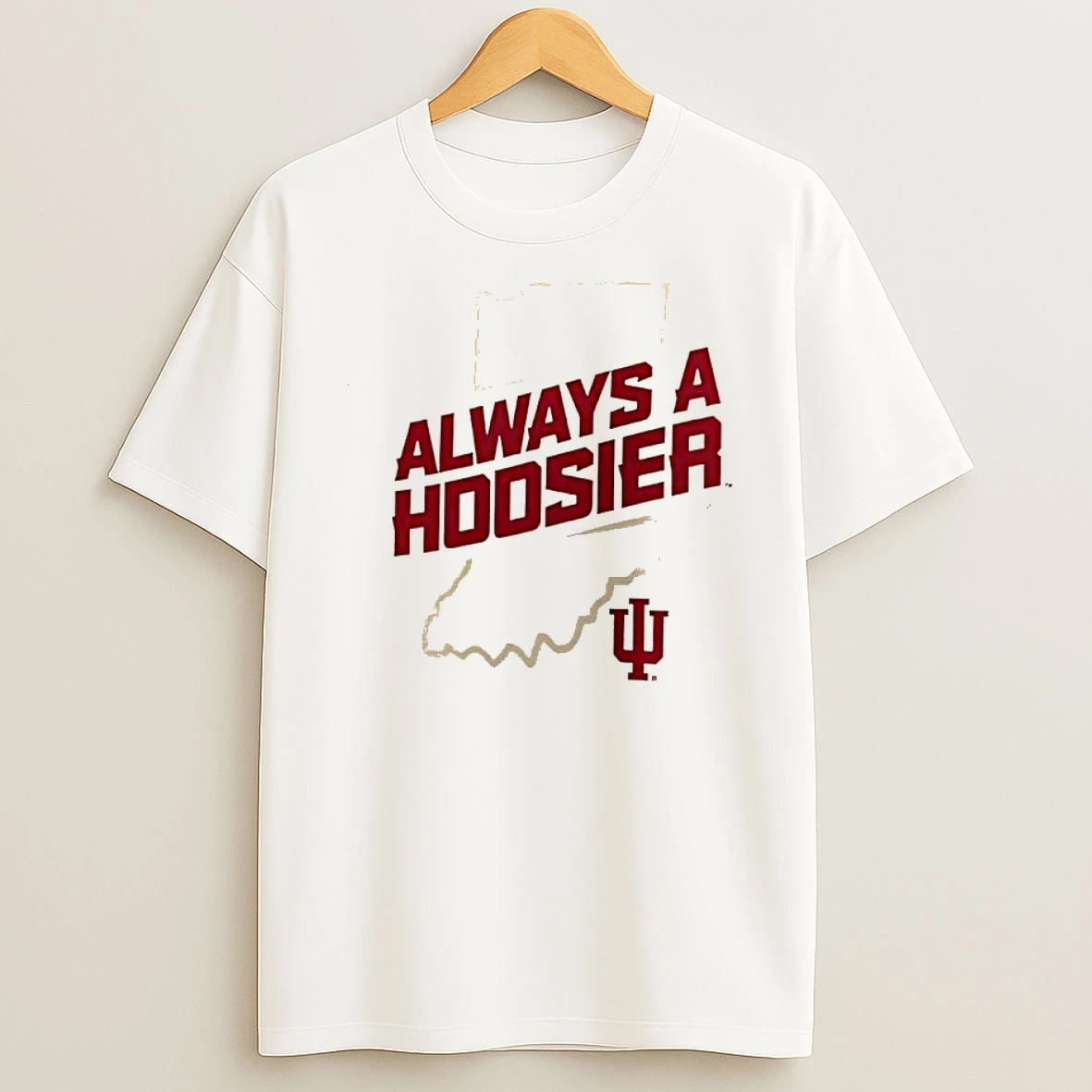 Indiana Hoosiers Hometown Collection Map Shirts