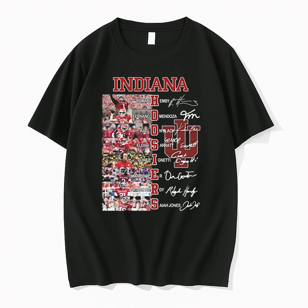 Indiana Hoosiers Names Players Signatures 2026 Shirts