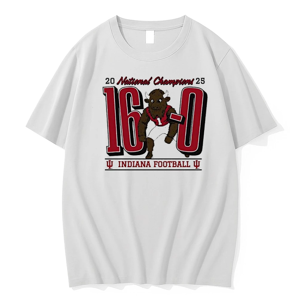 Indiana Hoosiers National Champions 16 0 Shirts