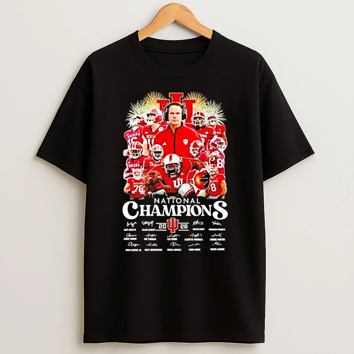 Indiana Hoosiers National Championship 2026 Team Players Shirts