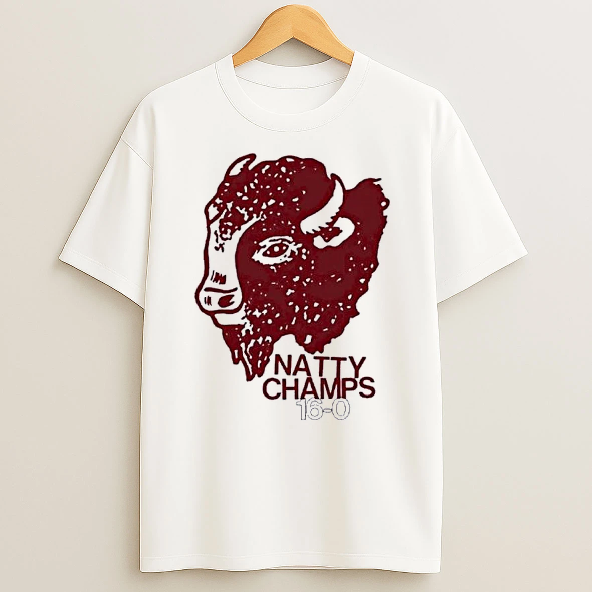 Indiana Hoosiers Natty Champs 16 0 Bison Shirts