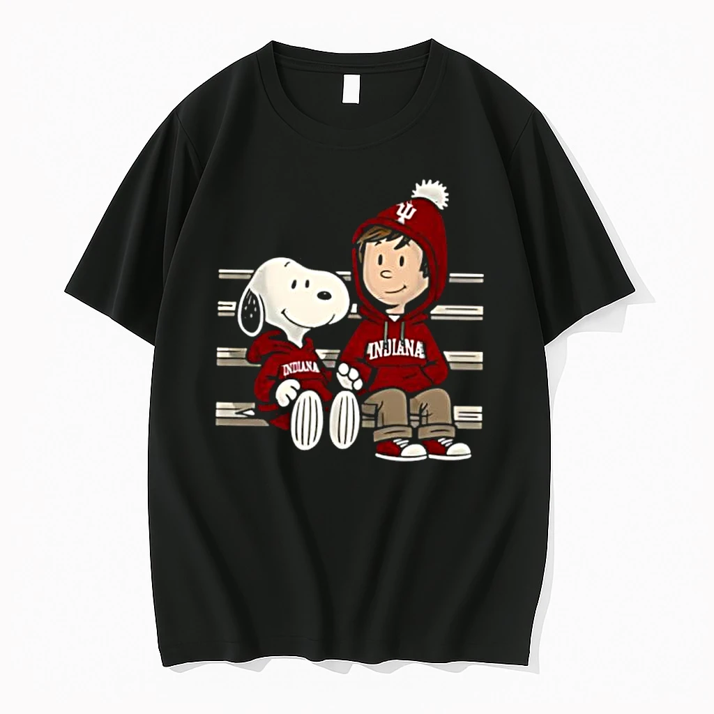 Indiana Hoosiers Snoopy Cold Shirts