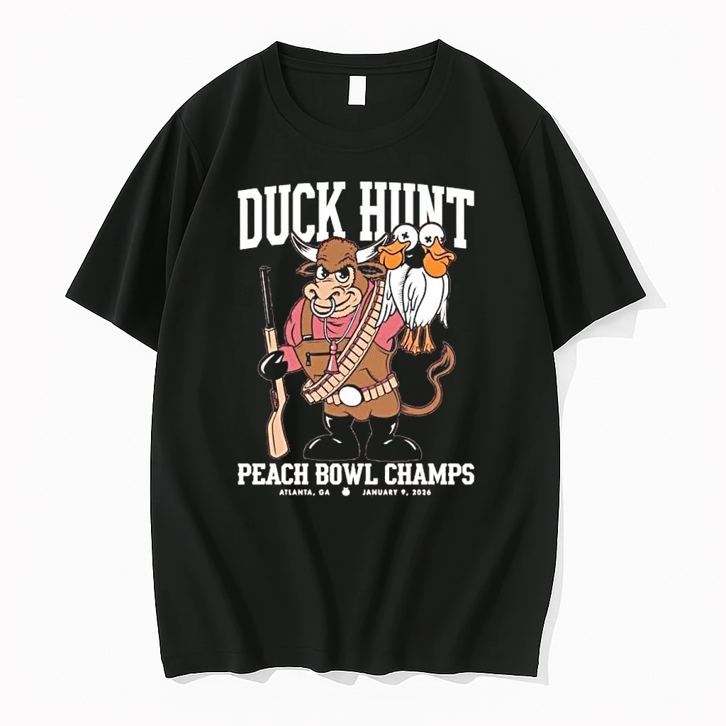 Indiana Hoosiers Duck Hunt Peach Bowl Champs 2026 Shirts