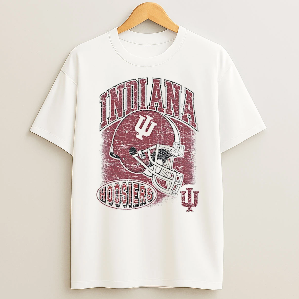 Indiana Hoosiers Football Helmet Vintage Shirts