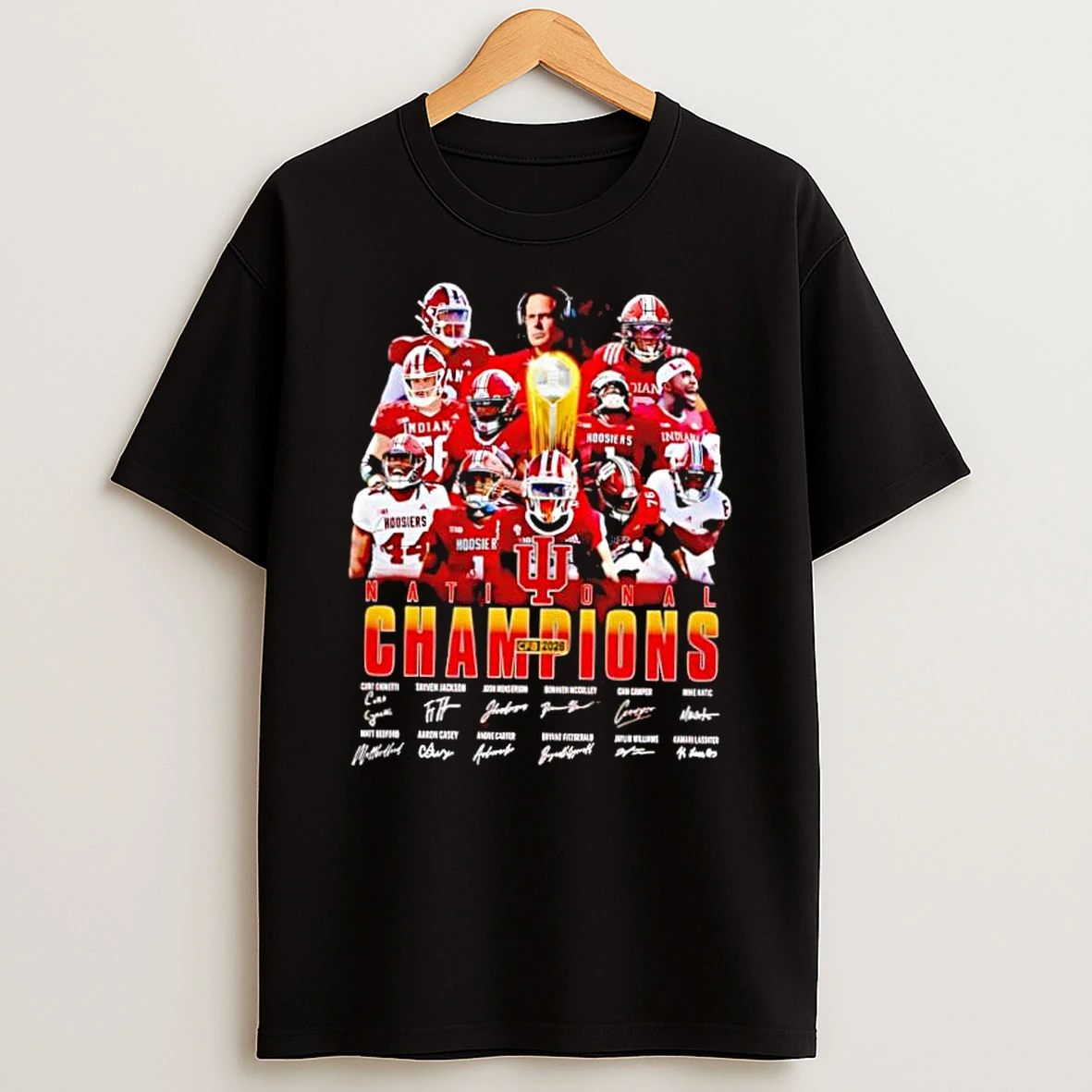Indiana Is Your 2026 National Champions Graphic Shirts