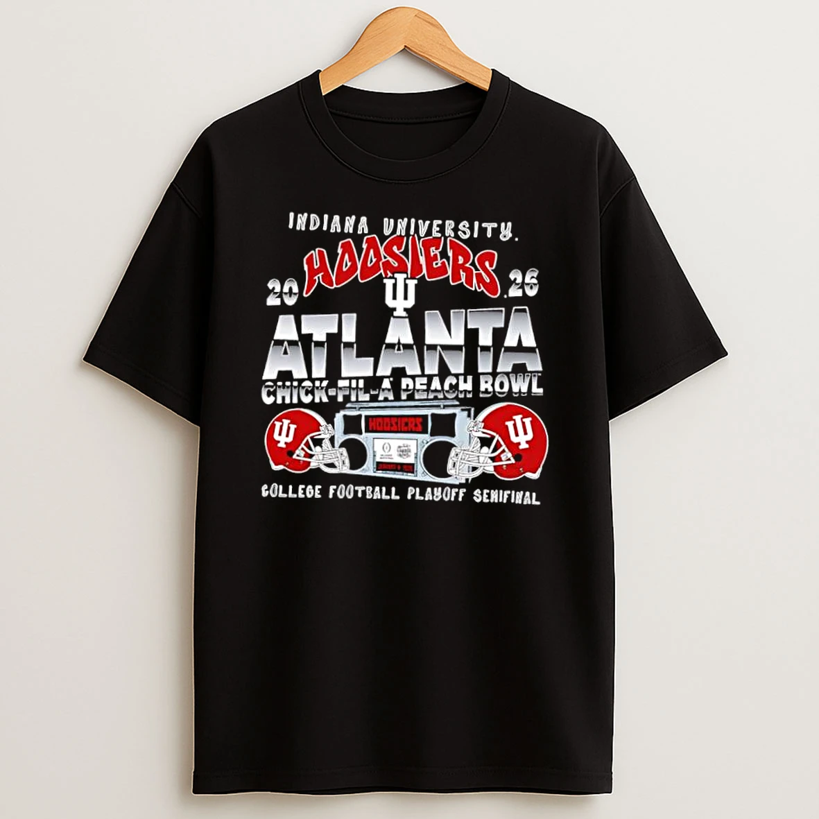 Indiana University Hoosiers Atlanta Chick Fil A Peach Bowl Playoff Shirts