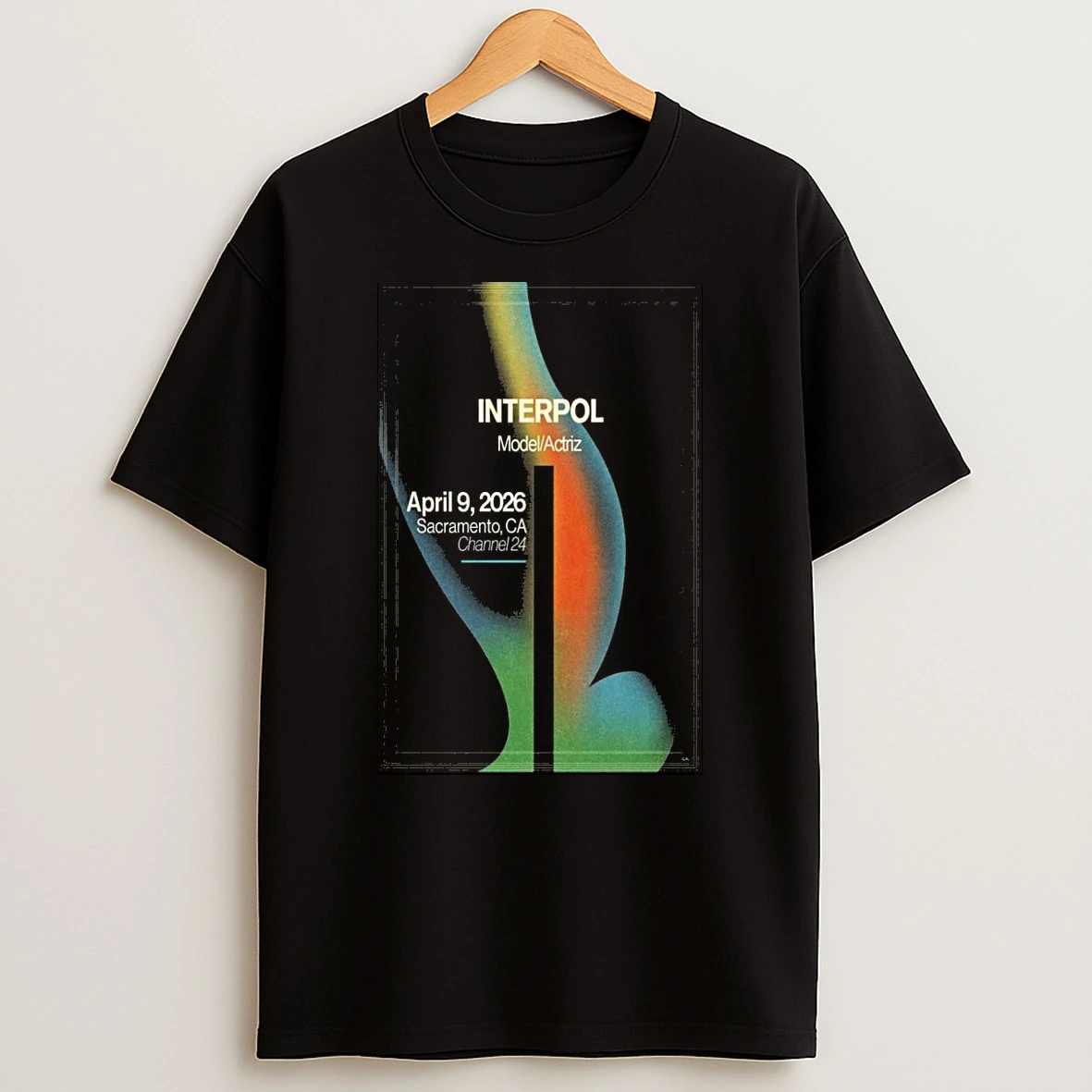 Interpol Sacramento Ca April 9 2026 Shirts