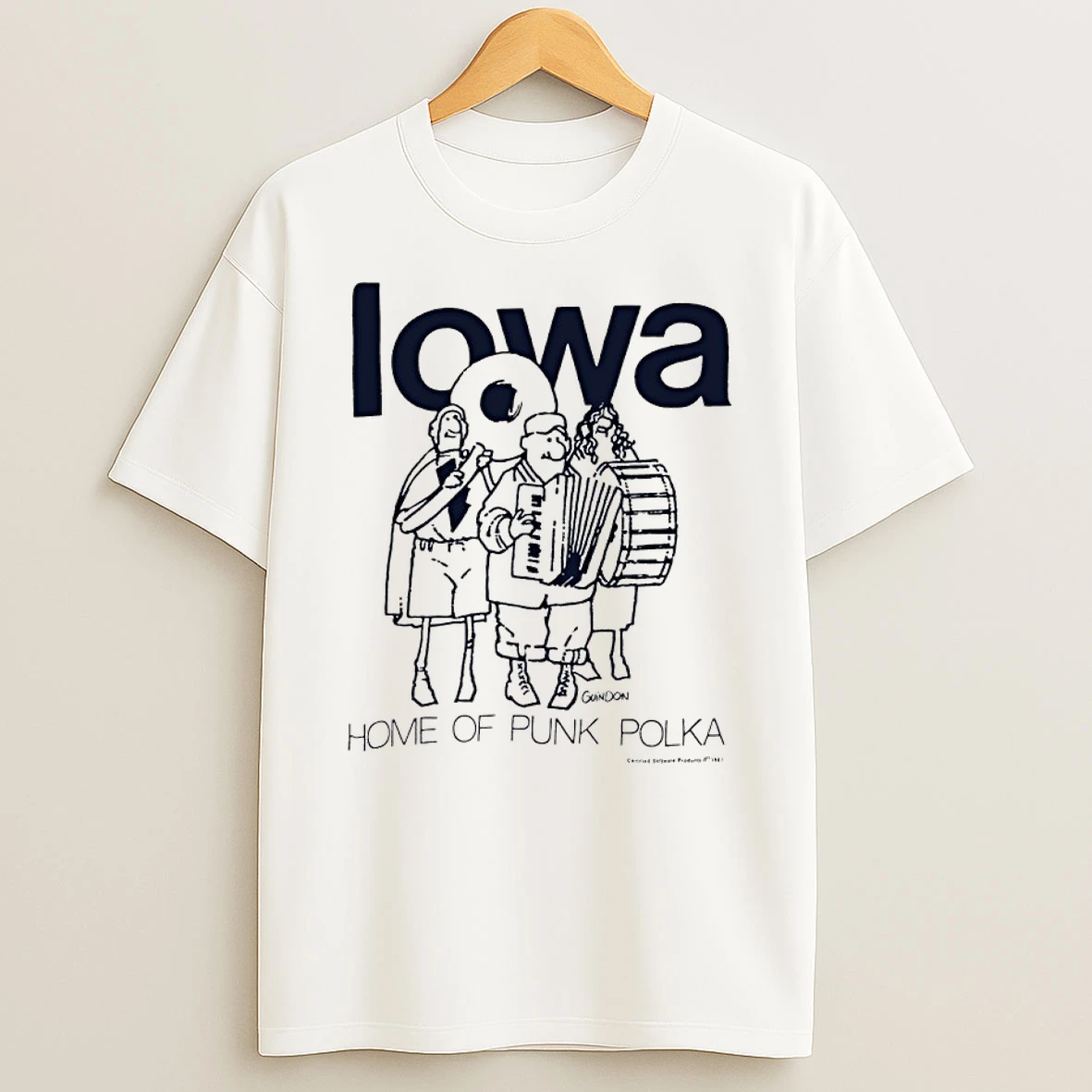 Iowa Home Of Punk Polka Shirts