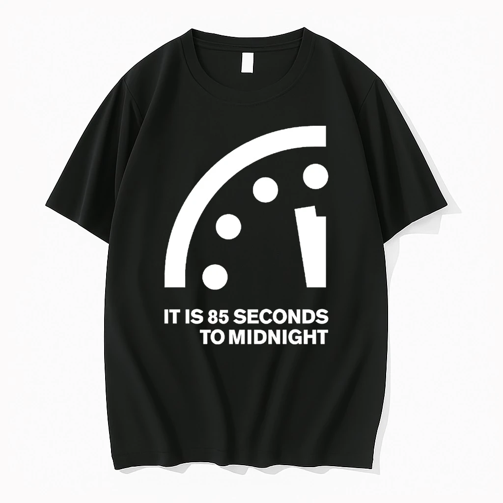 It Is 85 Seconds To Midnight Doomsday Clock Shirts