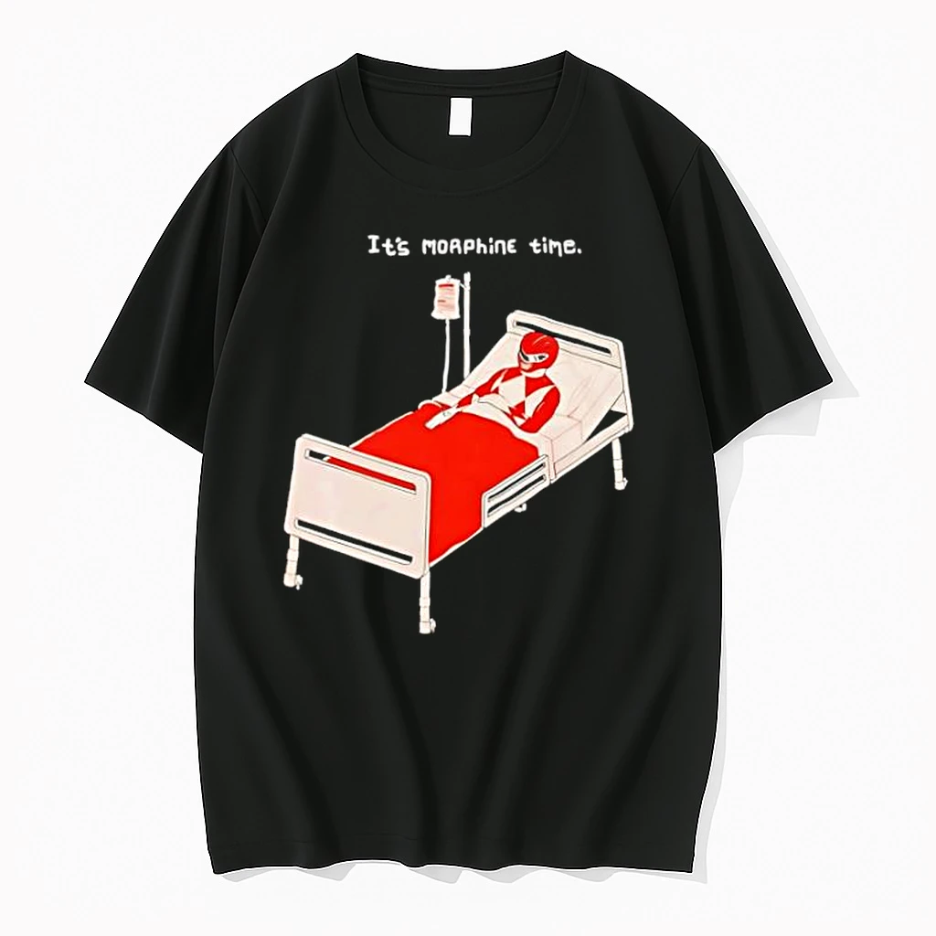 Its Morphine Time Red Superman Shirts