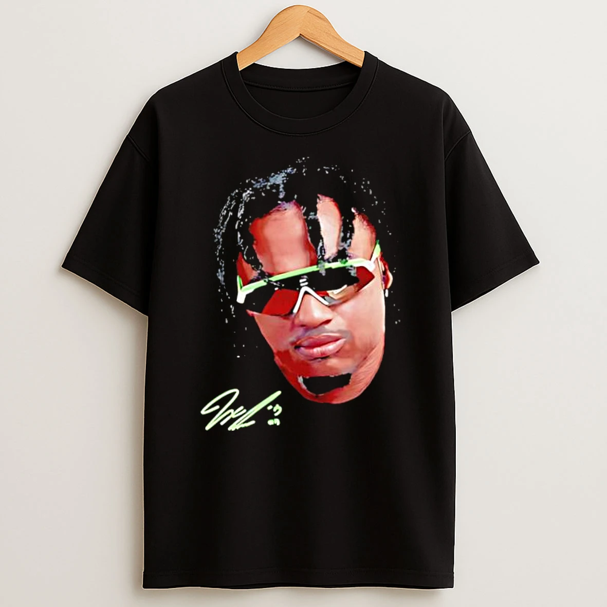 Jsn Action Pose Sunglasses Signature Close Up Shirts