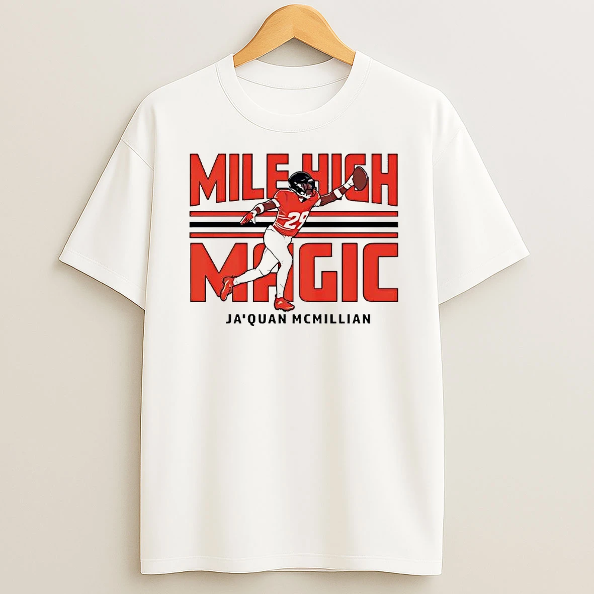 Jaquan Mcmillian Hile High Magic Denver Broncos Shirts