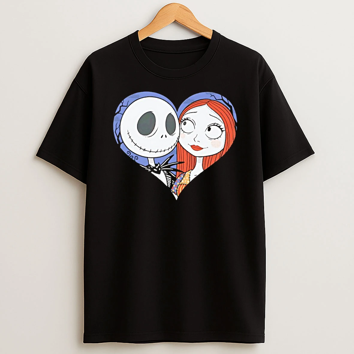 Jack Skellington And Sally Love Never Dies Shirts