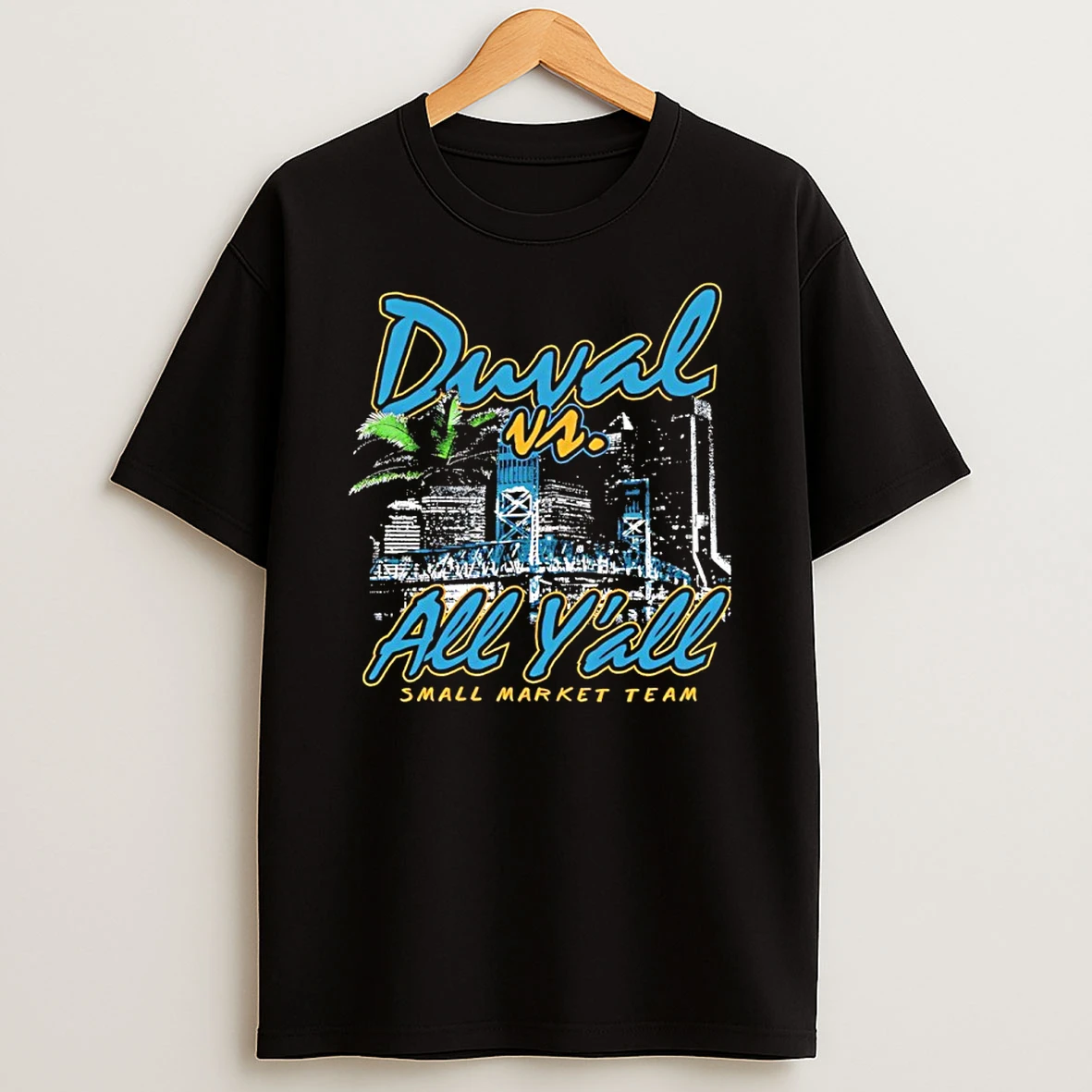 Jacksonville Jaguars Duval Vs All Yall Small Market Team Shirts