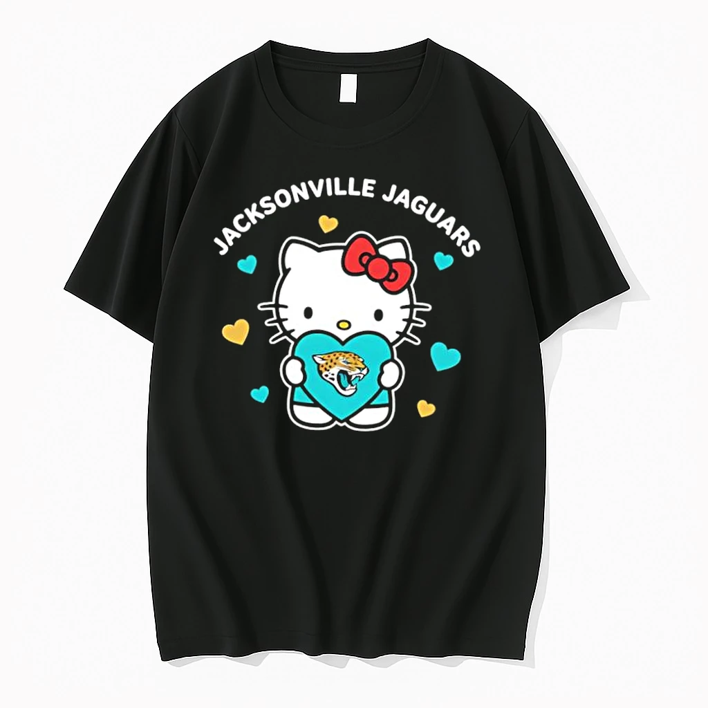 Jacksonville Jaguars Hello Kitty Valentine Cute 2026 Shirts