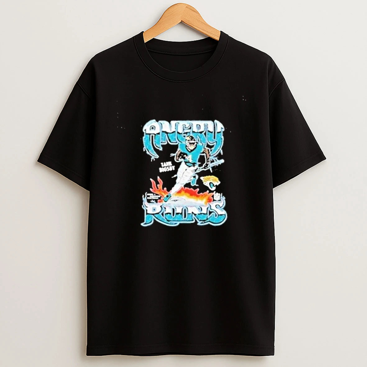 Jacksonville Jaguars Tank Bigsby Angry Runs Shirts