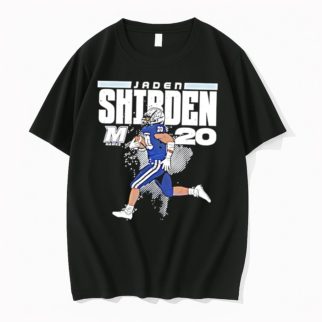Jaden Shirden Monmouth Football Ncaa Caricature Shirts