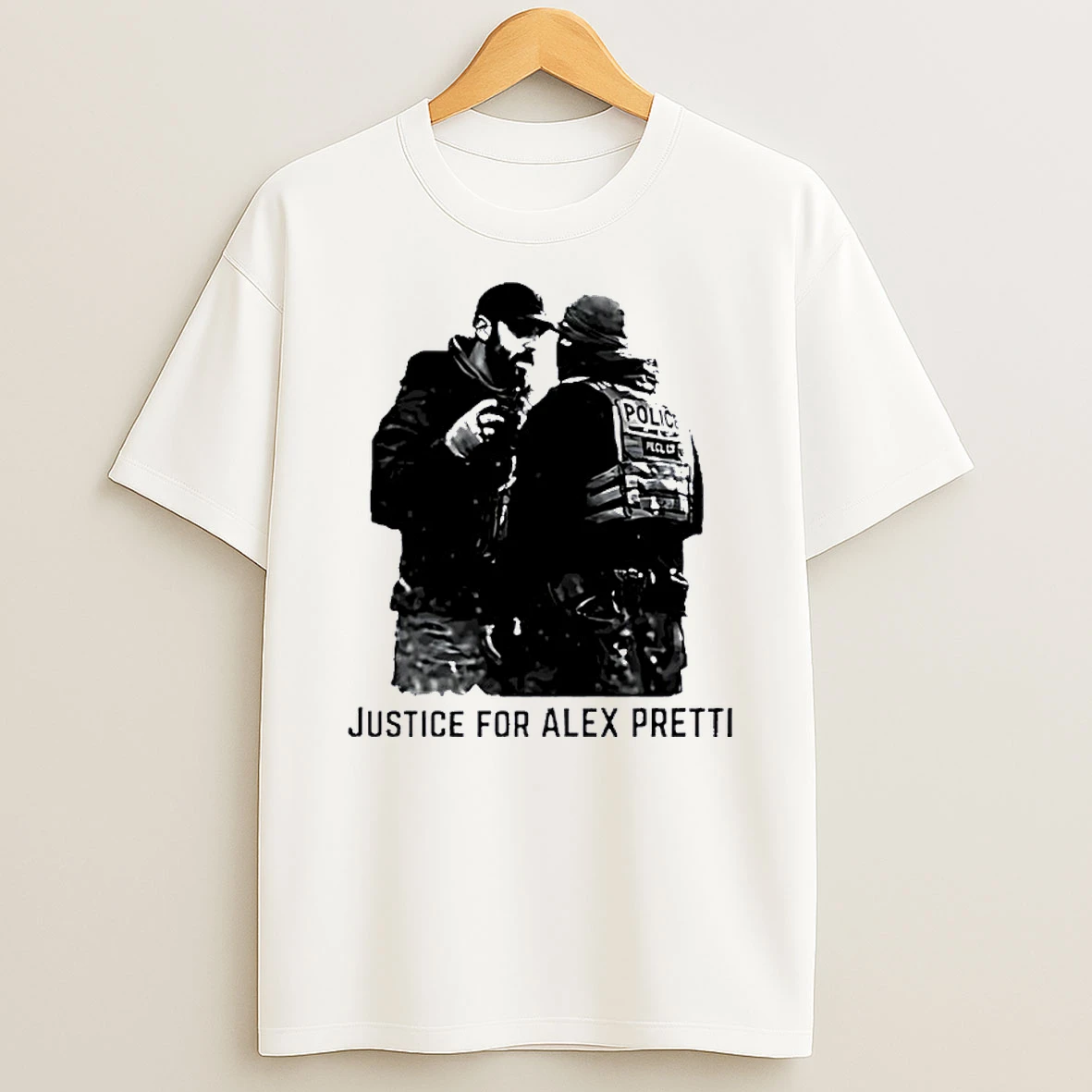 Jamala Hernandez Police Justice For Alex Pretti Shirts