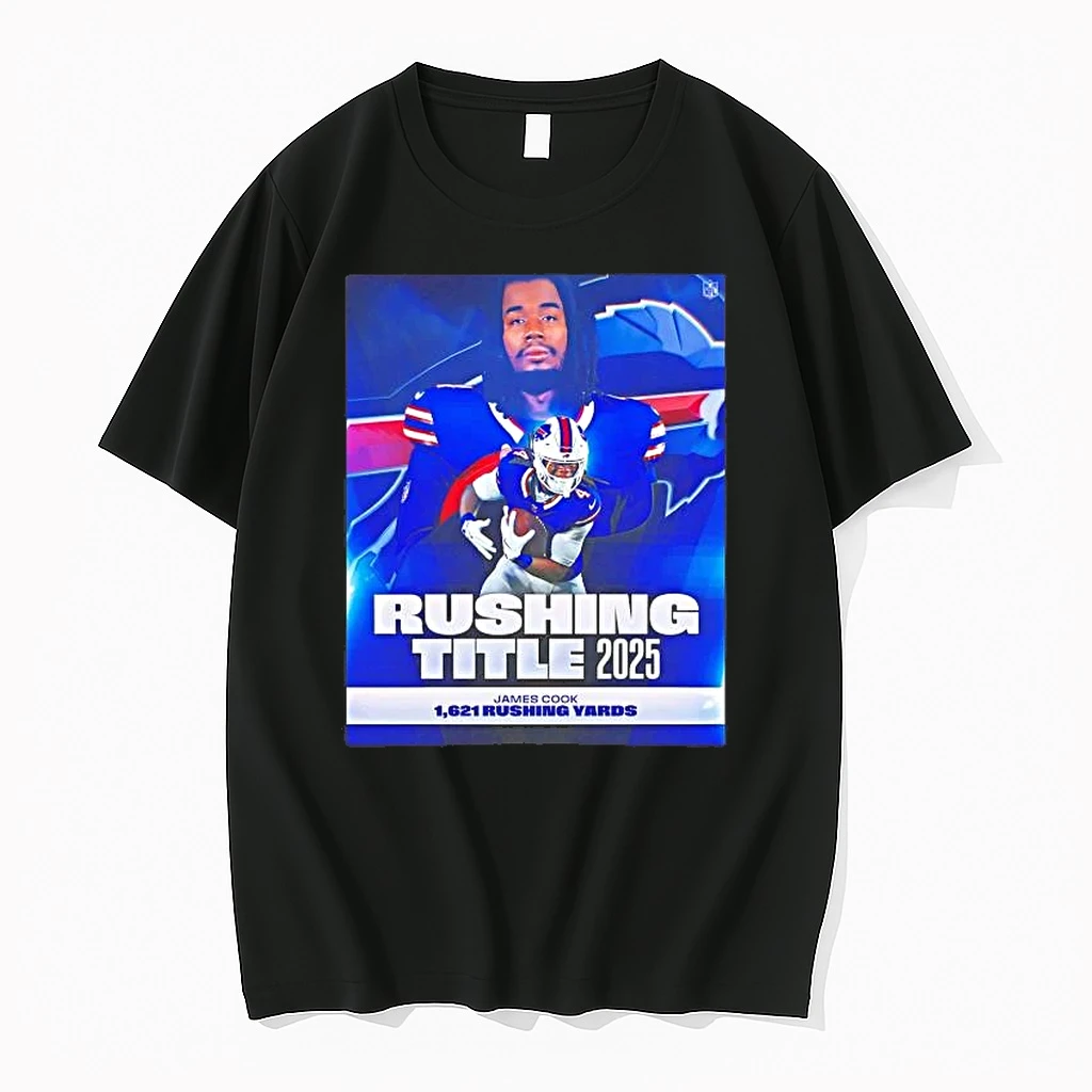 James Cook 1621 Rushing Yards 2025 Shirts