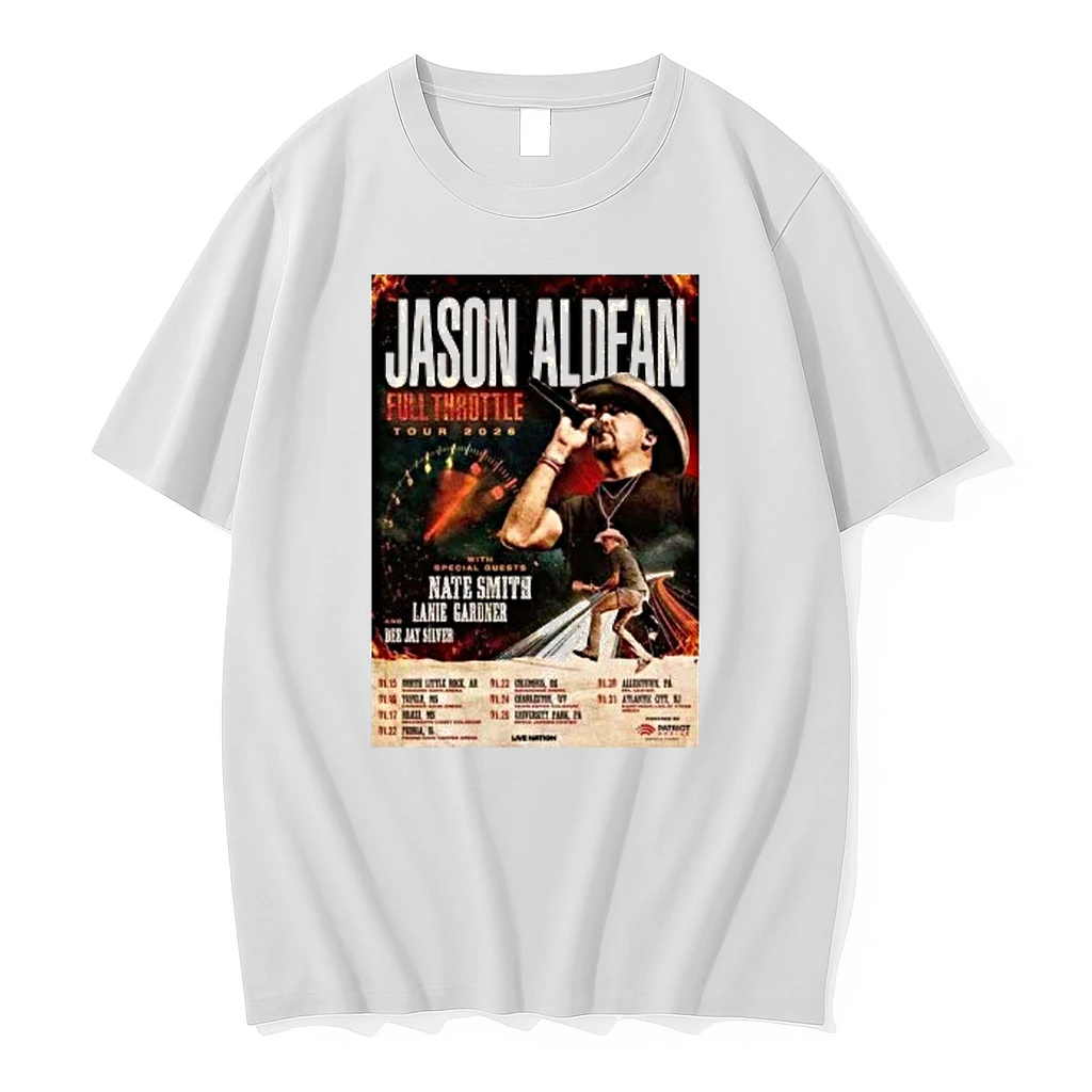 Jason Aldean Full Throttle Tour 2026 North America Shirts