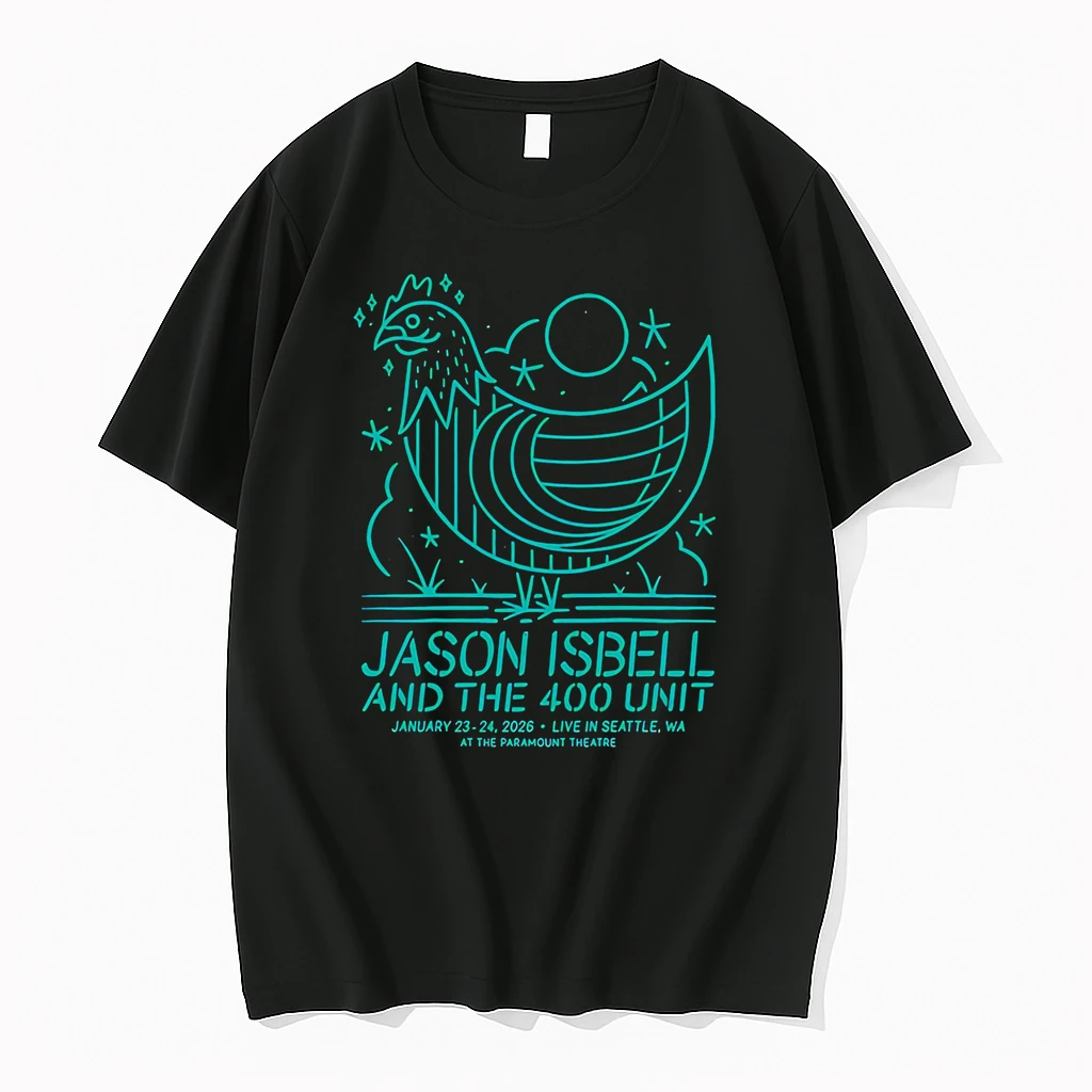 Jason Isbell And The 400 Unit 2026 Paramount Theatre Seattle Wa Shirts