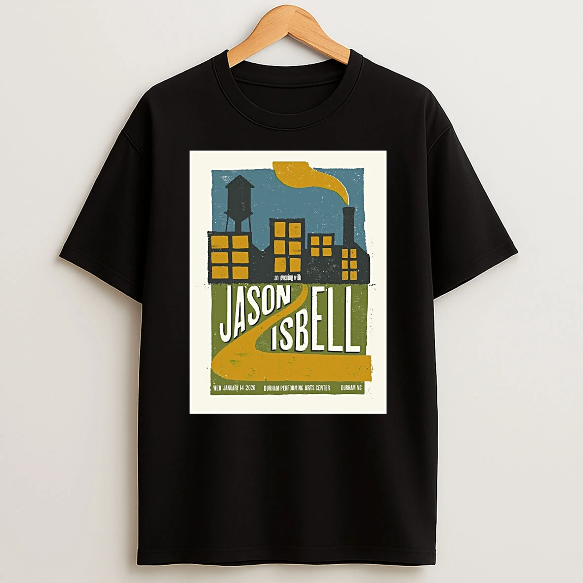 Jason Isbell January 14 2026 Durham Performing Arts Center Durham Nc Shirts