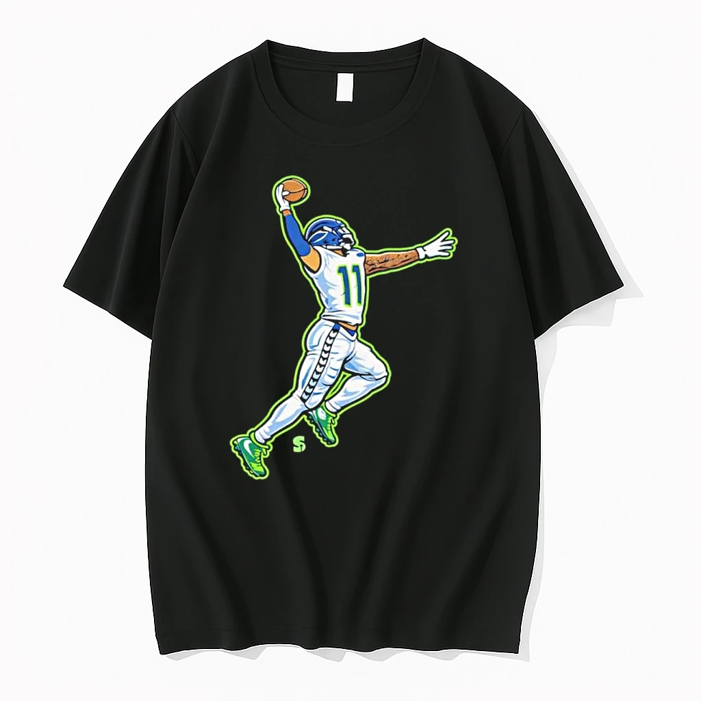 Jaxon Smith Njigba Seahawks Slam Dunk Shirts