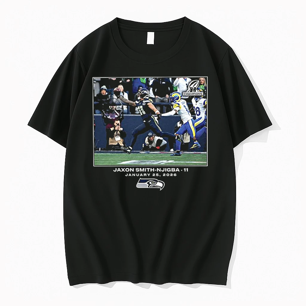 Jaxon Smith Njigba Seattle Seahawks Nfl Flash Features Week 21 Woman Shirts