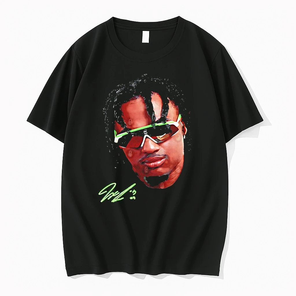 Jaxon Smith Njigba Seattle Seahawks Big Head Signature Graphic Shirts