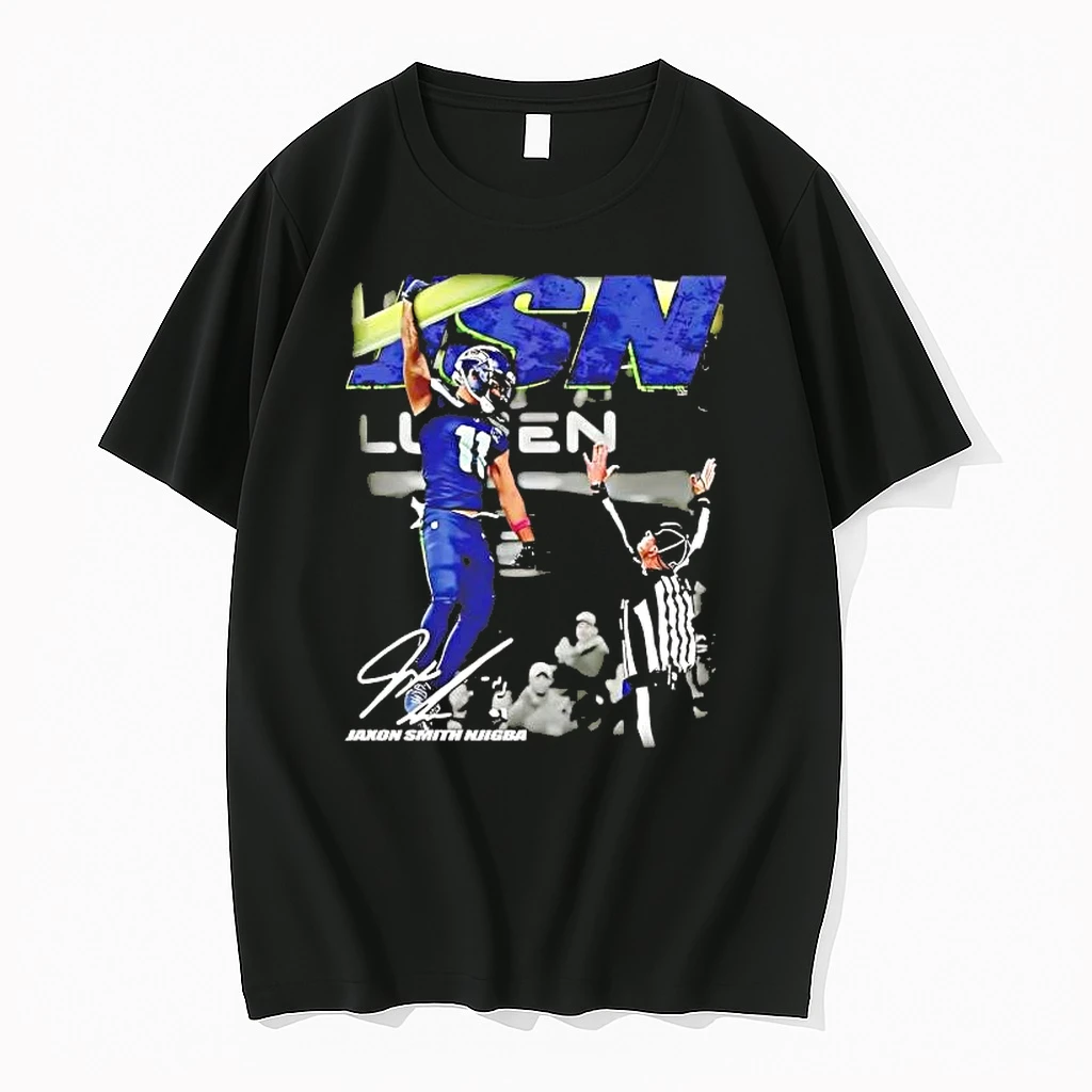 Jaxon Smith Njigba Leads In Receiving Yards Signature Shirts