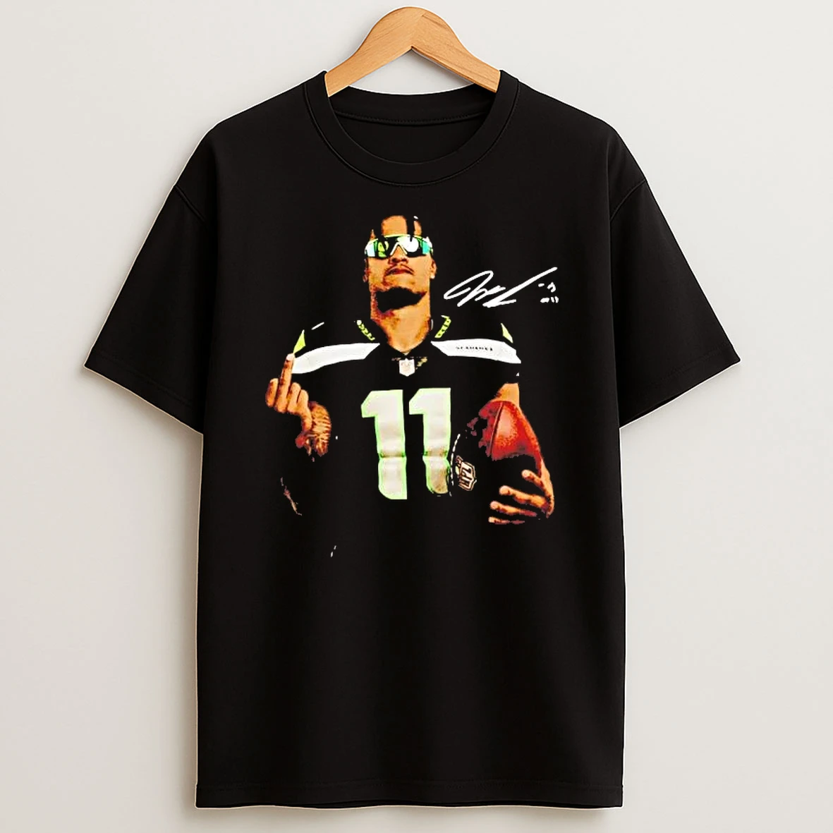 Jaxon Smith Njigba Middle Finger Signature Shirts