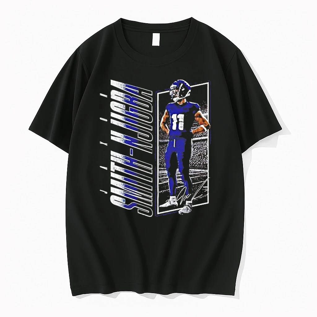 Jaxon Smith Njigba Vertical Name Seattle Seahawks Shirts