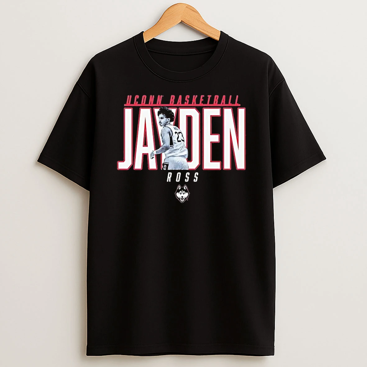 Jayden Ross Illustrated Uconn Basketball Shirts