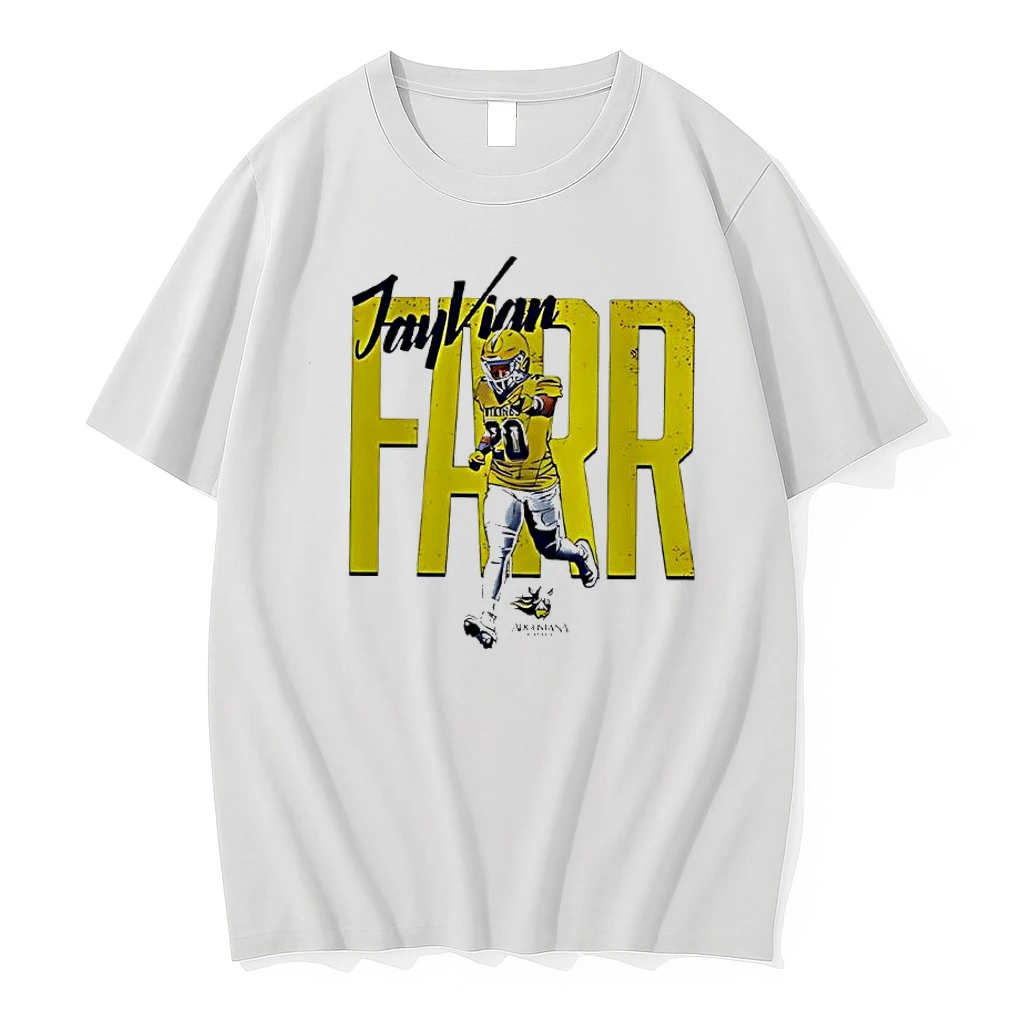 Jayvian Farr Au Football Ncaa Caricature Shirts