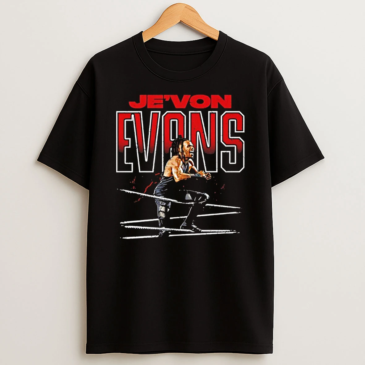 Jevon Evans Wwe Ropes Vintage Shirts
