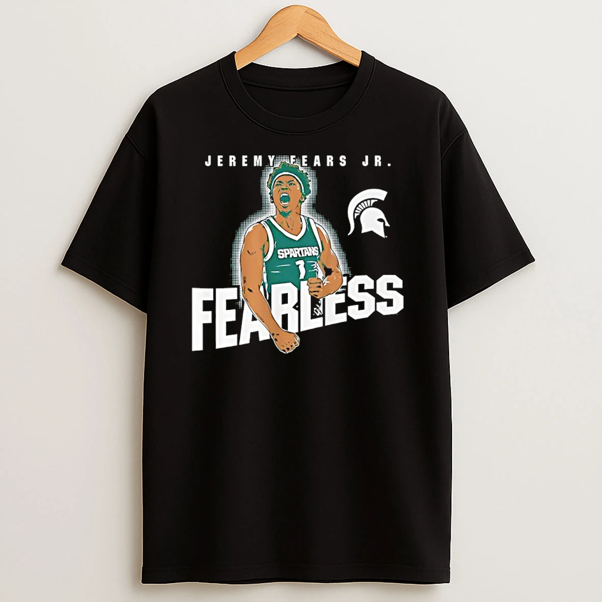 Jeremy Fears Jr Fearless Michigan State Basketball Shirts