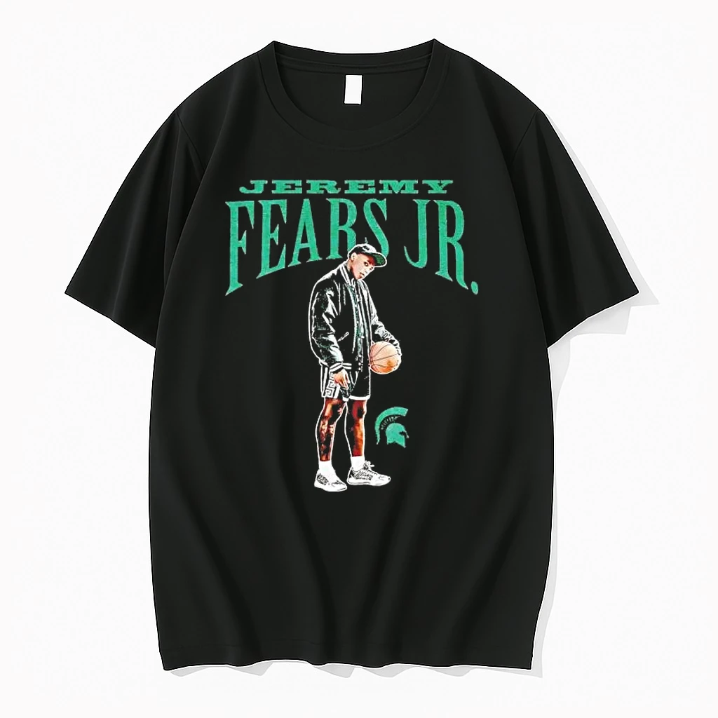 Jeremy Fears Old School Portrait Michigan State Spartans Shirts