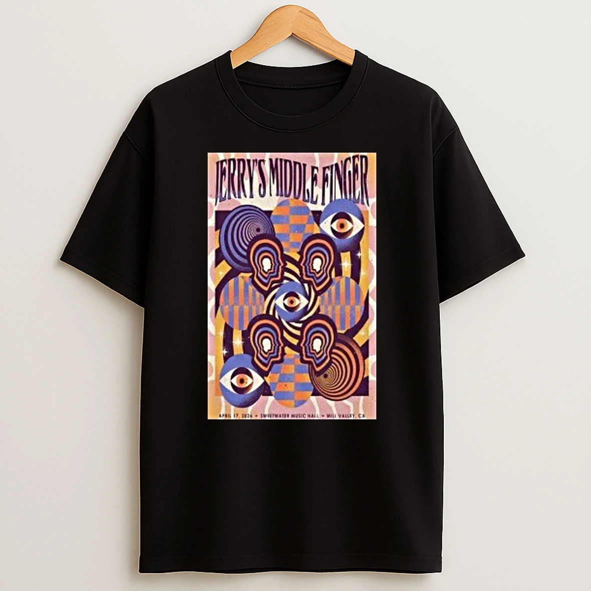 Jerrys Middle Finger Apr 17 2026 Bay Area California Shirts