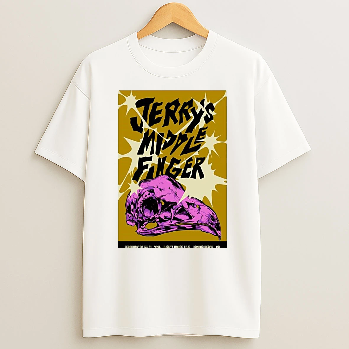 Jerrys Middle Finger Ivanz House Live February 2026 Shirts