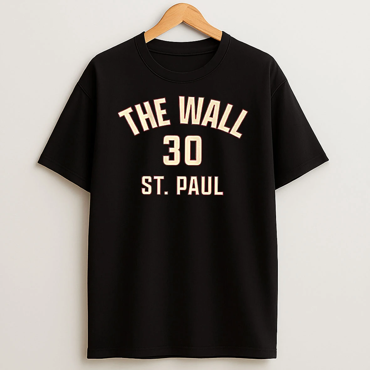 Jesper Wallstedt Minnesota Wild Ice Hockey The Wall Of St Paul Name And Number 30 Woman Shirts
